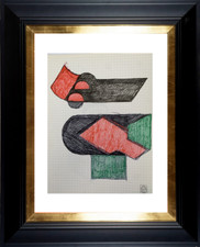 Dessin original recto - dessin, recto/verso