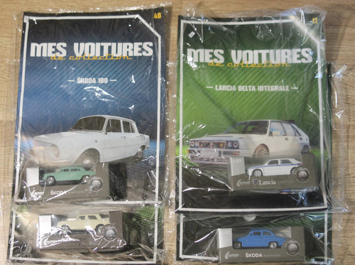 Lot welly miniatures - miniatures, skoda
