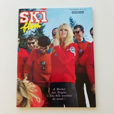 Brigitte BARDOT revue SKI Flash N° 11 1966-panorama jeux Olympiques Grenoble 68