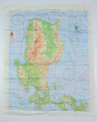 Carte évasion soie - d'évasion, en