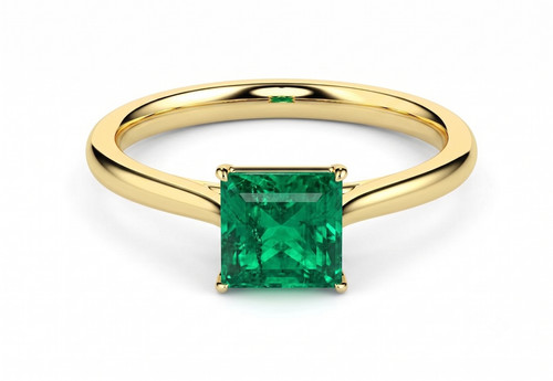 Bague émeraude naturelle 50 - bague,