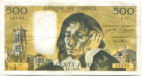 France billet 500 francs - france,,