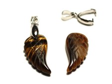 1pc - Pendentif Perle Pierre