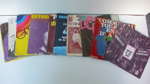 Lot disques vinyl - 10,