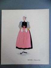 BRETAGNE BATZ Bourg planche