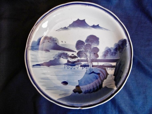 Grand plat creux - grand, porcelaine
