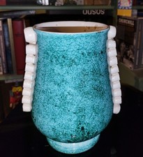 Vase Gustave Asch Ancien Art Déco 1940 Ste Radegonde Signé XX French 