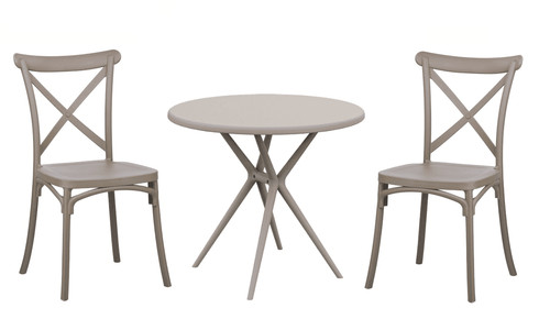 Kit table ronde ø80 2 - +,
