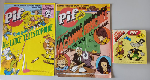 Lot trois revues - lot, pif