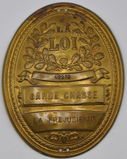 Plaque de métier - FRÉJUS