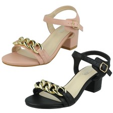 Mules À Talon Moyen Large Fit