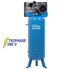 Compresseur 485 / 10 / 200 ST - 10 bars - 200 L - 400 V Güde G01749