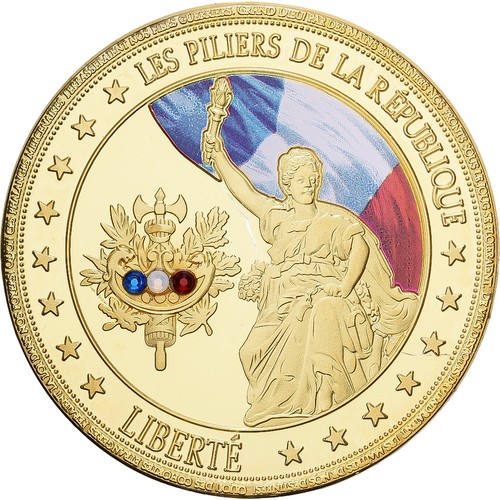 France médaille les piliers - médaille,,