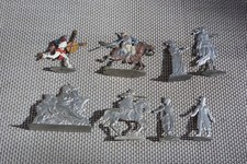 Ensemble de figurines plat
