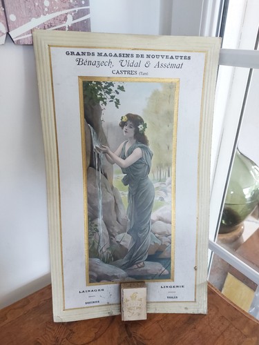 Ancien calendrier publicitaire