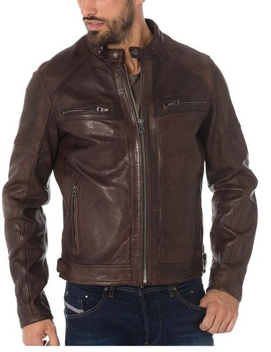 Blouson moto motard bombardier