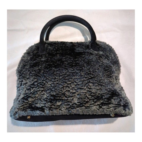 Vintage faux fur - vintage, handbag