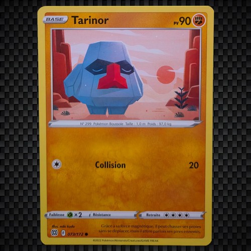 Cartes pokémon tarinor - cartes,