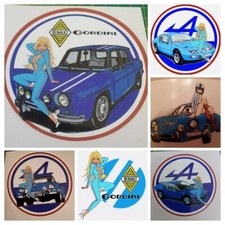 Autocollant Pin-Up Alpine