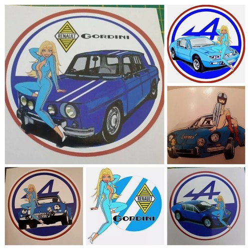 Autocollant pin alpine - autocollant, pin-up