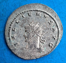 Gallien , antoninien PAX FVNDATA  , Antioche , left bust !