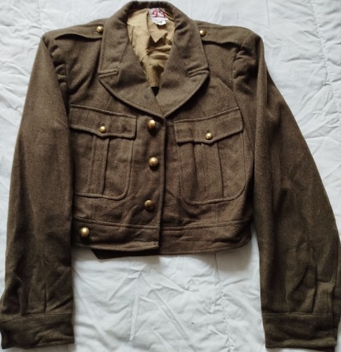 Blouson ike battle dress laine - ike,
