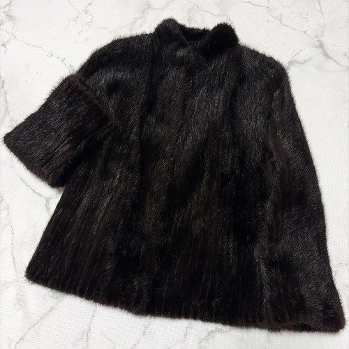 Veste manteau fourrure