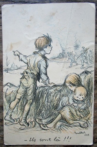 Carte postale illustrée par