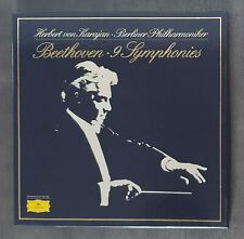 Coffret 8 vinyles - 9 symphonies de Ludwig Van Beethoven par Herbert Von Karajan