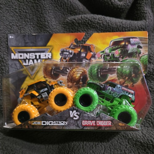 Monster jam diecast jcb - monster,