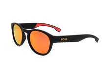 Lunettes de Soleil Hugo Boss BOSS 1452/S PGC MATTE BLACK YELLOW 54/21/145 Homme