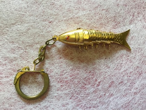 Porte clé doré - , poisson