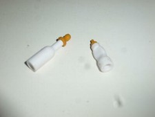 PLAYMOBIL piece rechange LOT 2 BIBERONS AVENT CLINIQUE ZOO 3208 3253 4152 4826