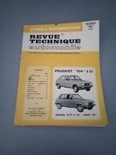 Revue technique Peugeot 104