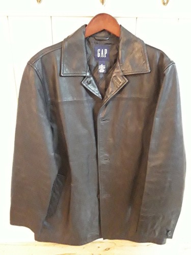 Gap black genuine leather - genuine,
