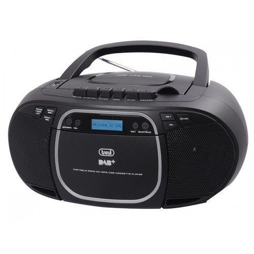 Trevi cmp576 dab noir - noir, stéréo