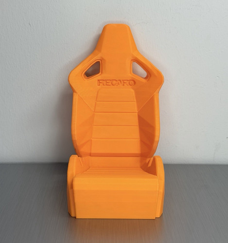 Recaro orange racing seat - recaro,
