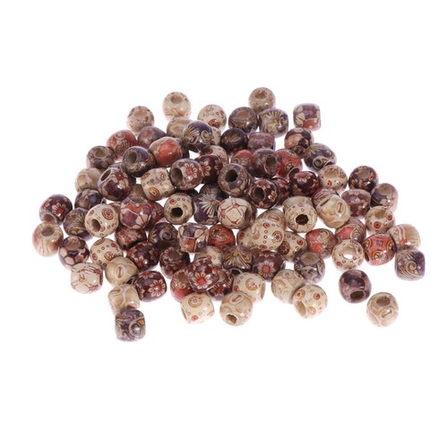 100 pcs perles bois - perles,