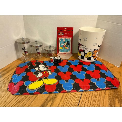 Vintage mickey mouse - mickey, bathroom