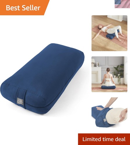 Ergonomic yoga bolster pillow - ergonomic,