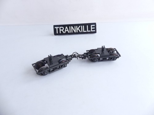 Jouef bogies noirs - bogies, essieux