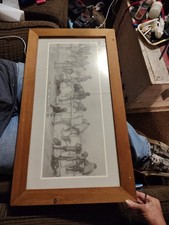 black americana framed photo