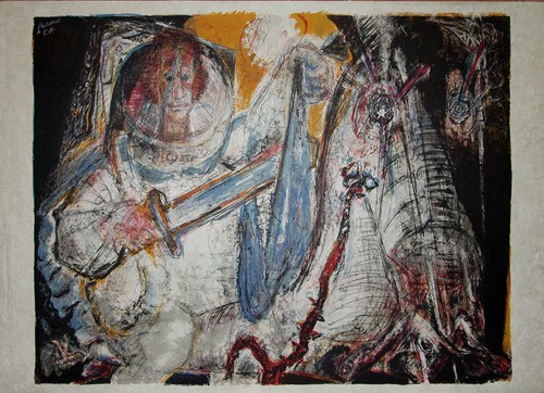 Pierre parsus lithographie - parsus,