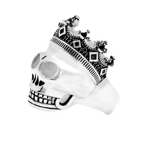 Bague tete mort - bague,