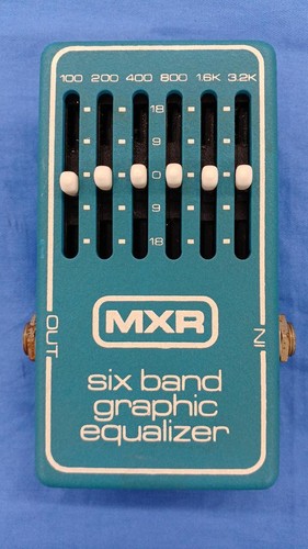 Pédale guitare mxr six - pédale,