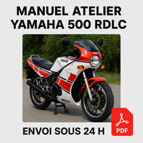 Manuel atelier yamaha 500 - 500, rdlc