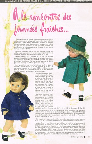 Page poupée françoise - ▬►page,