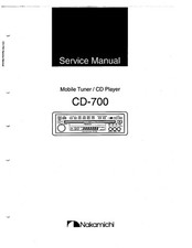 Service Manuel D'Instructions