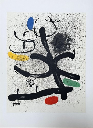 Joan miro vintage lithograph - joan,