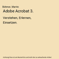 Adobe Acrobat 3.: Verstehen